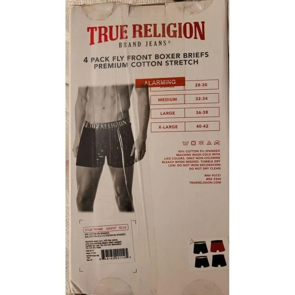 True Religion mens boxers briefs‎